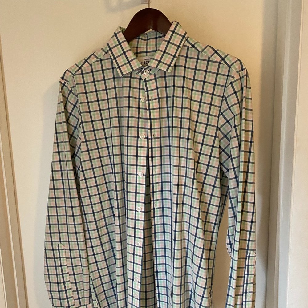 Mizzen+Main Button Down Checkered Shirt